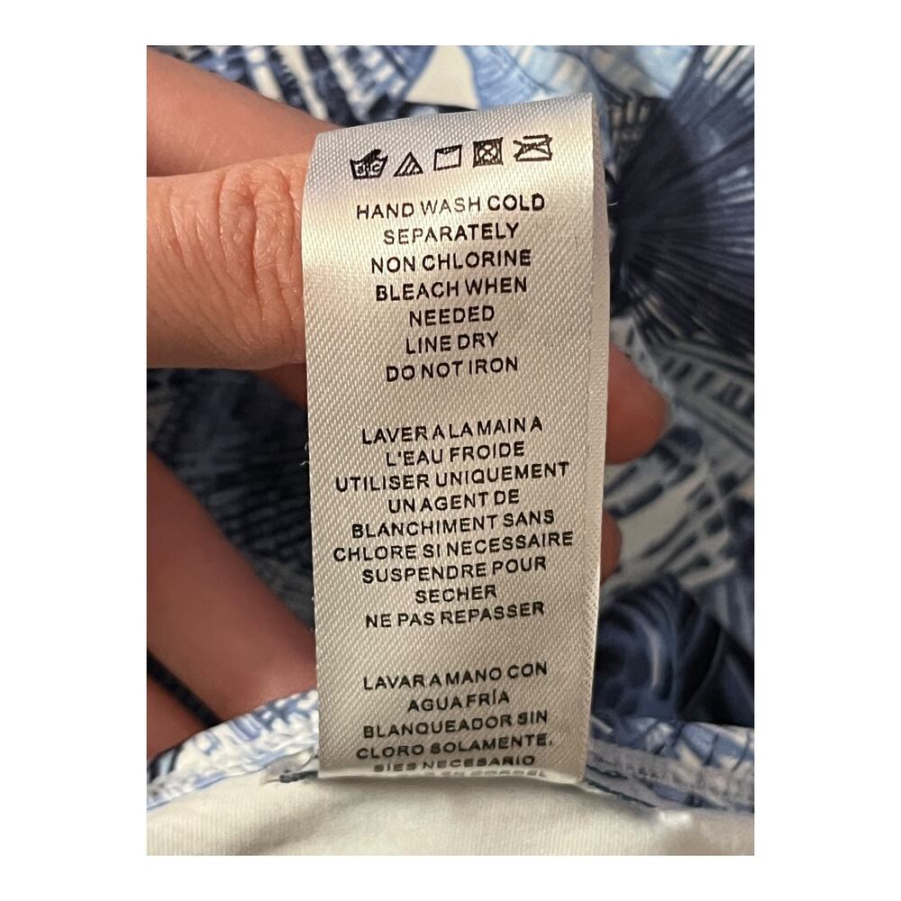Tommy Bahama Dress Sanibelle blues spa cover up size X-Small XS - Picture 6 of 6